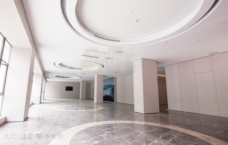 醫院大廳鋼制墻板.jpg undefined